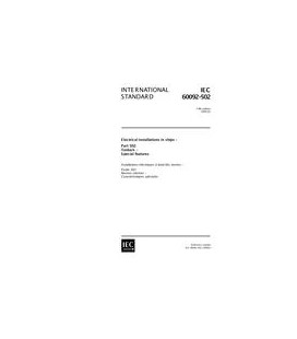 IEC 60092-502 Ed. 5.0 en:1999