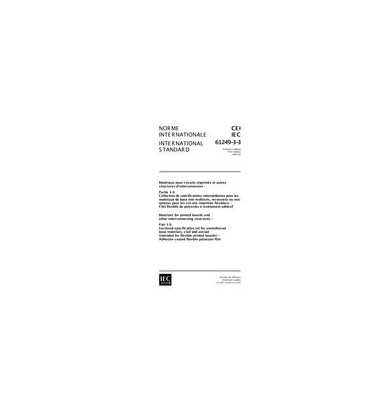 IEC 61249-3-3 Ed. 1.0 b:1999