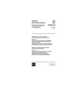 IEC 61249-3-4 Ed. 1.0 b:1999