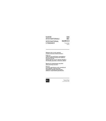 IEC 61249-3-4 Ed. 1.0 b:1999