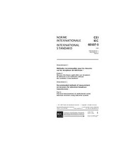 IEC 60107-3 Amd.1 Ed. 1.0 b:1999