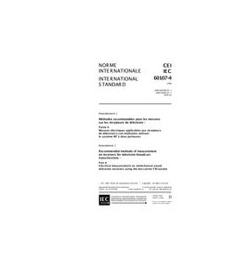 IEC 60107-4 Amd.1 Ed. 1.0 b:1999