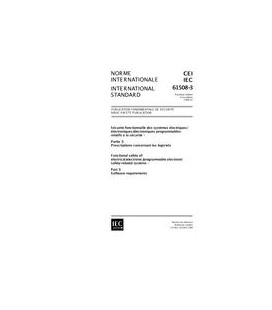 IEC 61508-3 Ed. 1.0 b:1998