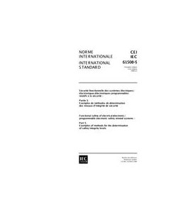 IEC 61508-5 Ed. 1.0 b:1998