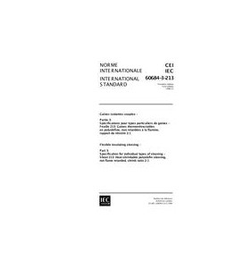 IEC 60684-3-213 Ed. 1.0 b:1998