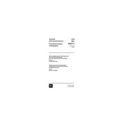 IEC 60917-1 Ed. 1.0 b:1998