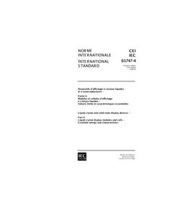 IEC 61747-4 Ed. 1.0 b:1998