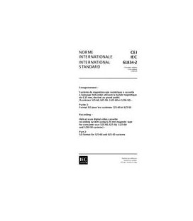 IEC 61834-2 Ed. 1.0 b:1998