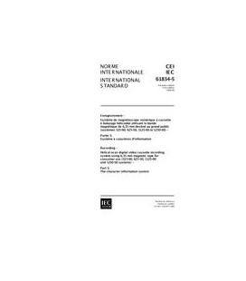 IEC 61834-5 Ed. 1.0 b:1998
