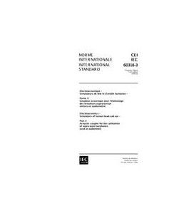 IEC 60318-3 Ed. 1.0 b:1998