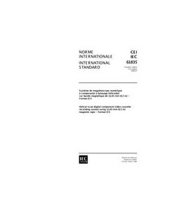IEC 61835 Ed. 1.0 b:1998