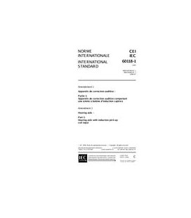 IEC 60118-1 Amd.1 Ed. 3.0 b:1998