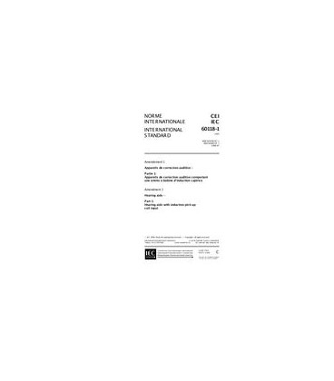 IEC 60118-1 Amd.1 Ed. 3.0 b:1998