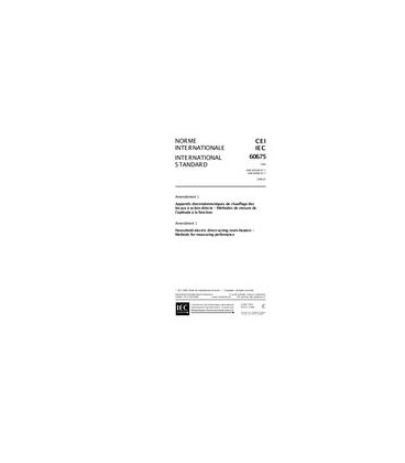 IEC 60675 Amd.1 Ed. 2.0 b:1998