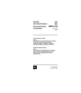 IEC 60684-3-233 Ed. 1.0 b:1998
