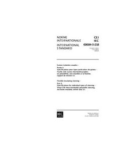 IEC 60684-3-218 Ed. 1.0 b:1998
