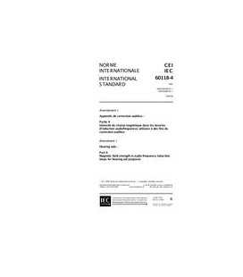 IEC 60118-4 Amd.1 Ed. 1.0 b:1998