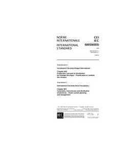 IEC 60050-603 Amd.1 Ed. 1.0 b:1998