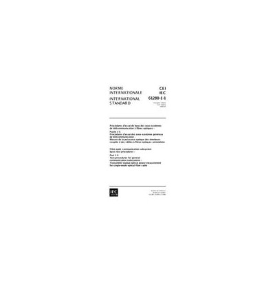 IEC 61280-1-1 Ed. 1.0 b:1998