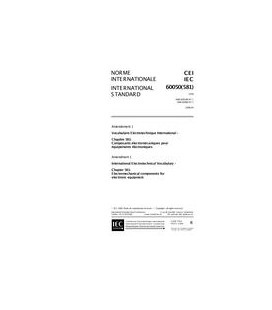 IEC 60050-581 Amd.1 Ed. 1.0 b:1998