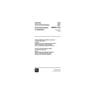IEC 60454-3-12 Ed. 1.0 b:1998