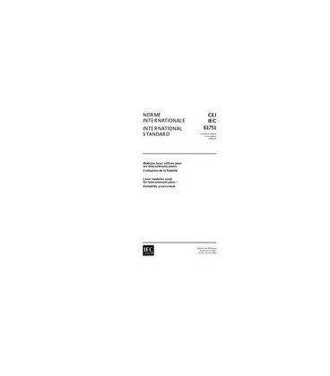 IEC 61751 Ed. 1.0 b:1998