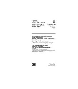 IEC 61300-3-40 Ed. 1.0 b:1998