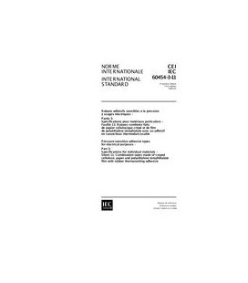 IEC 60454-3-11 Ed. 1.0 b:1998