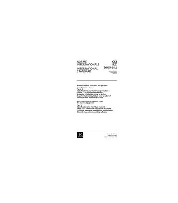 IEC 60454-3-11 Ed. 1.0 b:1998