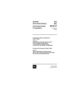 IEC 60130-17 Ed. 1.0 b:1998