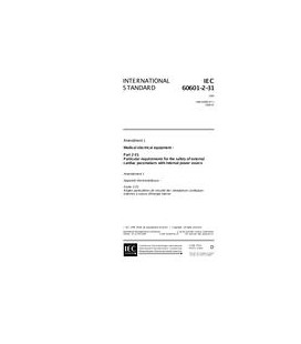 IEC 60601-2-31 Amd.1 Ed. 1.0 en:1998