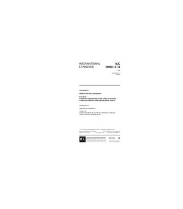 IEC 60601-2-31 Amd.1 Ed. 1.0 en:1998