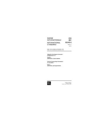IEC 61143-1 Ed. 1.1 b:1998