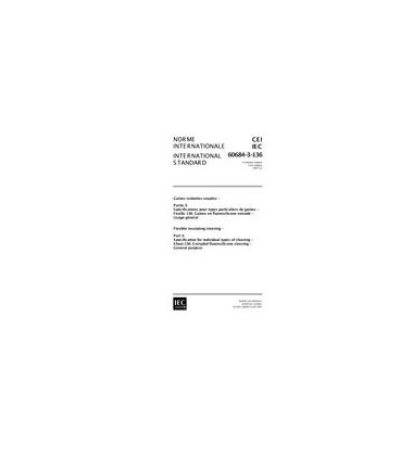 IEC 60684-3-136 Ed. 1.0 b:1997