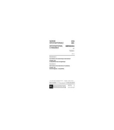 IEC 60050-161 Amd.1 Ed. 1.0 b:1997