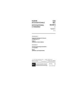 IEC 61143-1 Amd.1 Ed. 1.0 b:1997
