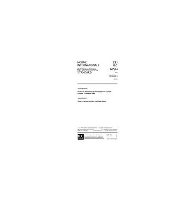 IEC 60524 Amd.2 Ed. 1.0 b:1997