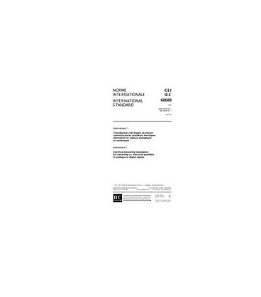 IEC 60688 Amd.1 Ed. 2.0 b:1997