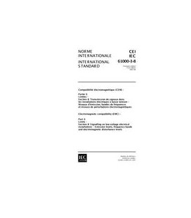 IEC 61000-3-8 Ed. 1.0 b:1997