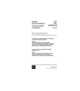 IEC 60730-2-15 Ed. 1.1 b:1997