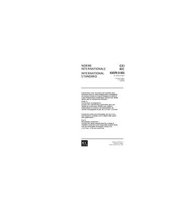 IEC 61076-3-101 Ed. 1.0 b:1997