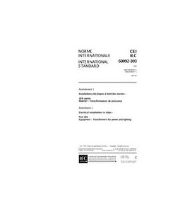 IEC 60092-303 Amd.1 Ed. 3.0 b:1997