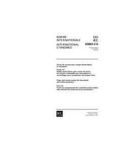 IEC 60884-2-6 Ed. 1.0 b:1997