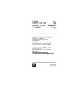 IEC 61300-3-39 Ed. 1.0 b:1997