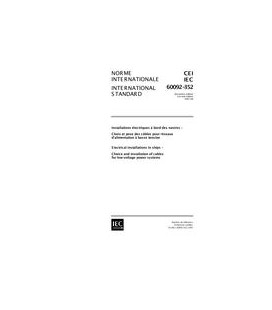 IEC 60092-352 Ed. 2.0 b:1997