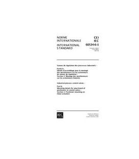 IEC 60534-6-1 Ed. 1.0 b:1997