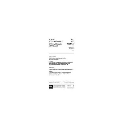 IEC 60317-31 Amd.1 Ed. 1.0 b:1997
