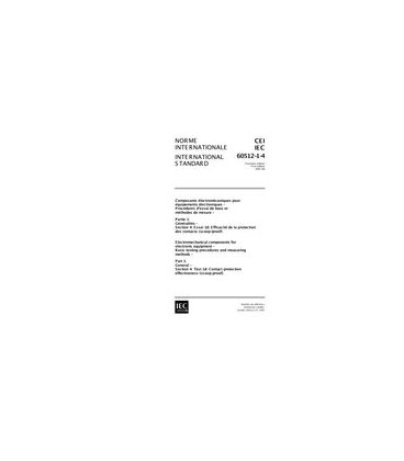 IEC 60512-1-4 Ed. 1.0 b:1997