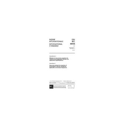 IEC 60556 Amd.1 Ed. 1.0 b:1997