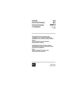 IEC 60864-2 Ed. 1.0 b:1997